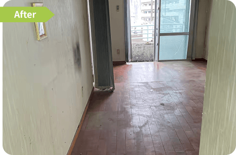 部屋の清掃1 After