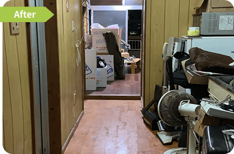 部屋の清掃2 After